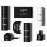 Samson Labs Precision Hair Pack range of products top view