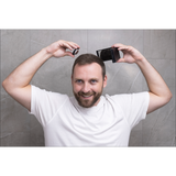 Samson Labs Cover Clay waterproof hair loss solutions product in use frontal