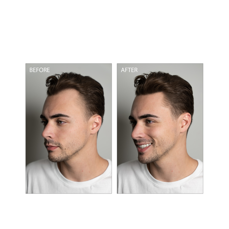 Samson Labs Detailing Duo before and after results side on