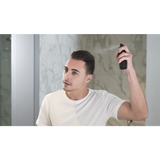 Samson Labs Locking Spray product in use precision hair pack frontal reflection