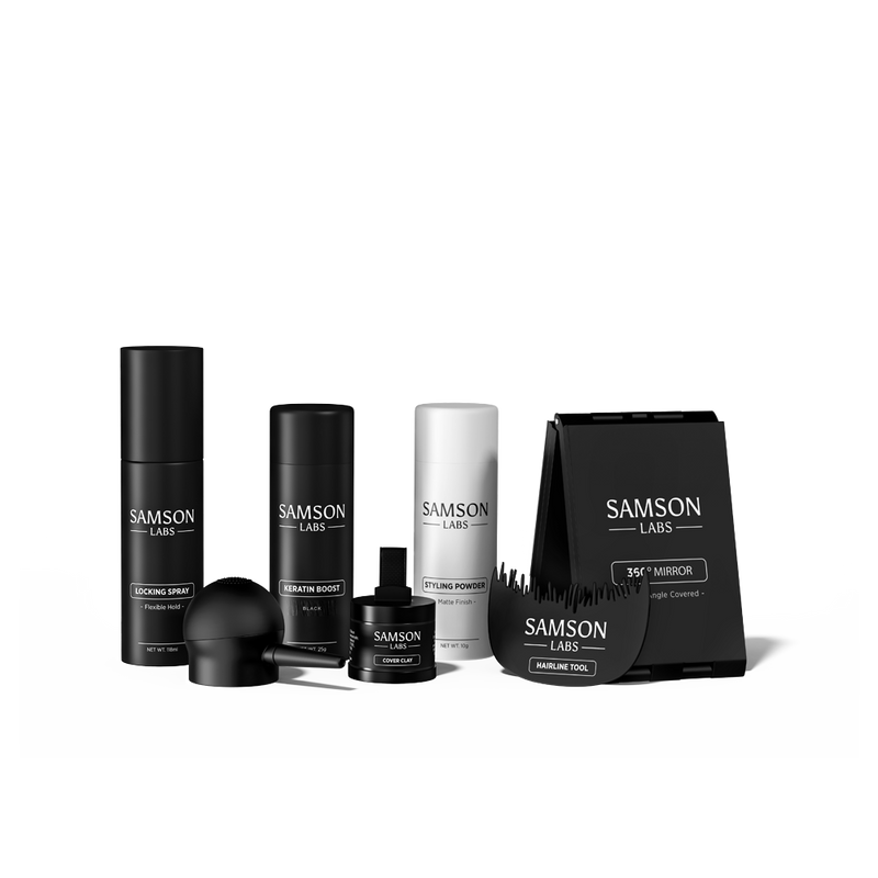 Samson Labs Precision Hair Pack range of products frontal